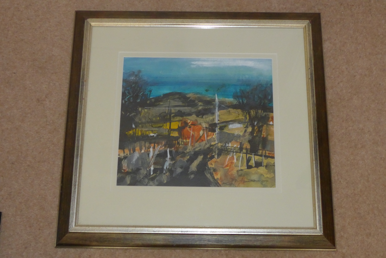 An Extensive Landscape by Douglas Davies RSW (Scottish Contemporary)